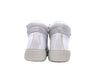 CRIME LONDON Sneakers DESTINY HI ZIP uomo in pelle bianca