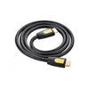 UGREEN Cavo Tondo HDMI 2.0 2m (Yellow/Black)
