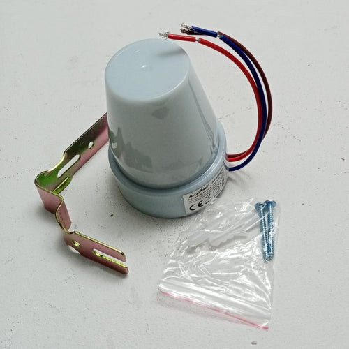 Alca Power sensore crepuscolare 10A IP44 con angolo di rilevamento di 360°