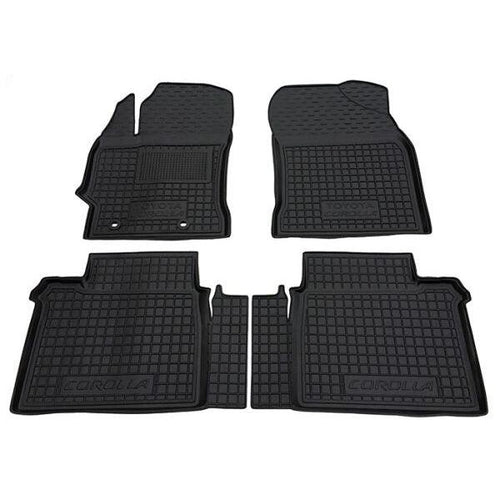 Tappetini di gomma su misura per Toyota Corolla (E170) (2013-2018)