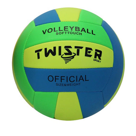 Pallone da pallavolo e beach volley in pelle, dimensioni ufficiali