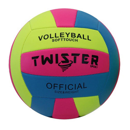 Pallone da pallavolo e beach volley in pelle, dimensioni ufficiali