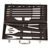 Valigetta per barbecue accessori per BBQ in alluminio acciaio inox grigliata brace griglia