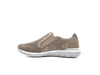 GRISPORT Sneaker slip on LIGHT STEP in pelle scam. beige 43826V43