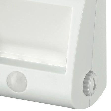 Applique a batterie con sensore di movimento, bianca