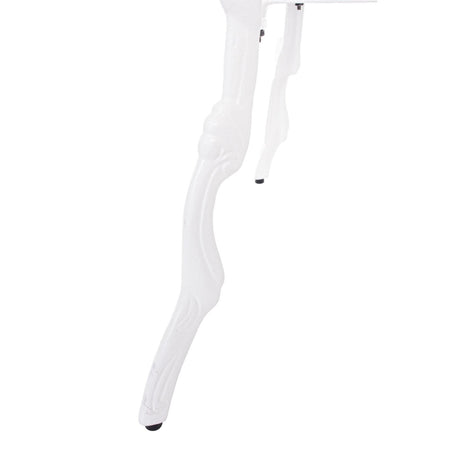 Tavolo tondo "Victoria" in alluminio da esterno per giardino e veranda Ø 80 cm