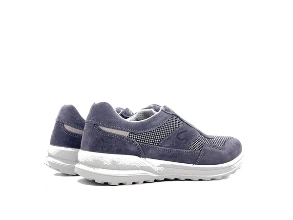 GRISPORT Scarpe uomo senza lacci grigie scure