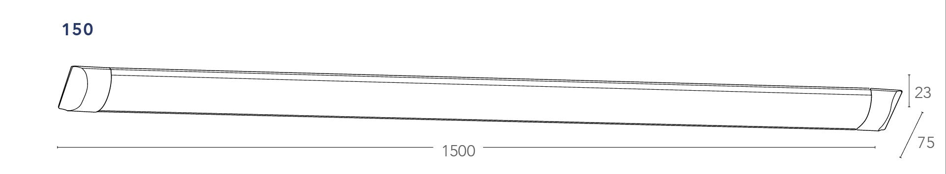 Applique Bianco Led 4000kelvin 45 watt