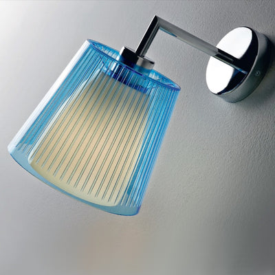 Applique Illuminando JOLLY AP P E27 LED lampada parete moderna acrilico trasparente interno
