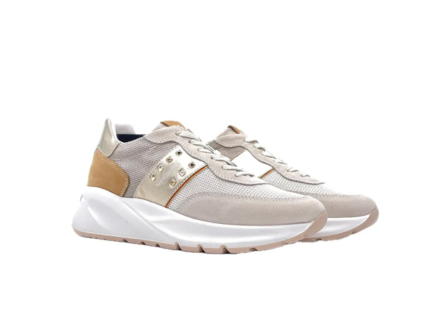 NERO GIARDINI Sneakers Donna Grigio Chiaro