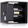 Applique Cubo Led Impermeabile Da Esterno Da Parete In Alluminio Da 10w 1200 Lmn