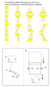 Applique Cubo Led Impermeabile Da Esterno Da Parete In Alluminio Da 10w 1200 Lmn