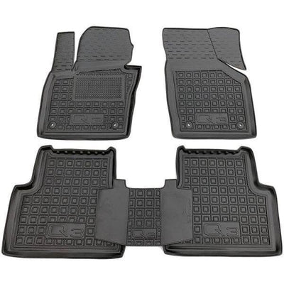 Set tappetini di gomma su misura per Audi Q3 (2011-2018)