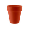 Vaso tondo Porto Colour in plastica colorati da esterno e giardino per fiori e piante