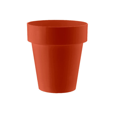 Vaso tondo "Porto Colour" in plastica colorati da esterno e giardino per fiori e piante