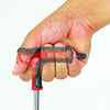 Usag art. 280HG chiave maschio esagonale da 5,0mm con impugnatura bimateriale