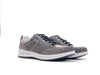 GRISPORT ACTIVE Sneakers uomo con laccio e zip nabuk grigio 43069V32