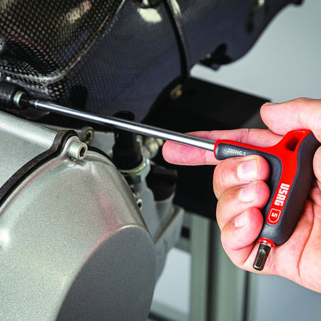 Usag art. 280HG chiave maschio esagonale da 6,0mm con impugnatura bimateriale