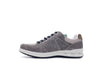 GRISPORT ACTIVE Sneakers uomo con laccio e zip nabuk grigio 43069V32