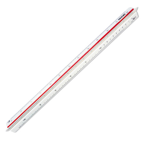 Scalimetro Isoteck Arda 30Cm Per Arredamento (Scale 1:20-25-50-75-100-125