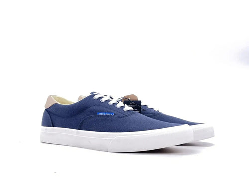 JACK & JONES Sneaker uomo BLAZER NOOS canvas blu