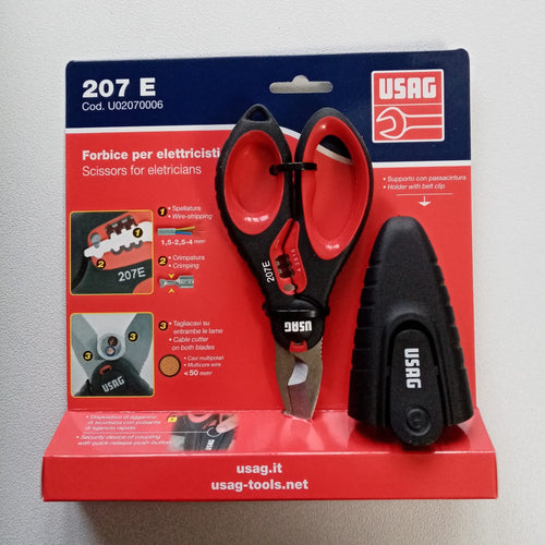 Usag art. 207E forbici professionali per elettricisti