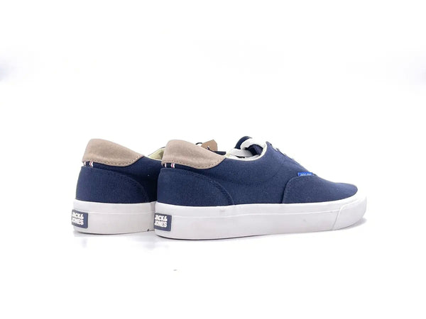 JACK &amp; JONES Sneaker uomo BLAZER NOOS canvas blu