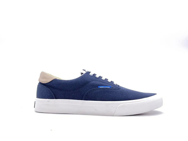 JACK &amp; JONES Sneaker uomo BLAZER NOOS canvas blu