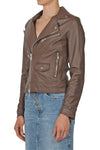 3JOLIE 3jolie - Giubbotto di pelle - 451450 - Moro da donna
