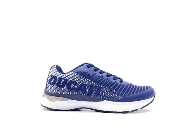 DUCATI Sneaker uomo Balderico 4 tessuto Navy White