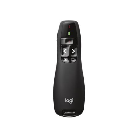 Puntatore Laser Logitech R400 - Laser Presentation Remote - Per la navigazione di base all'interno delle presentazioni - Wireless