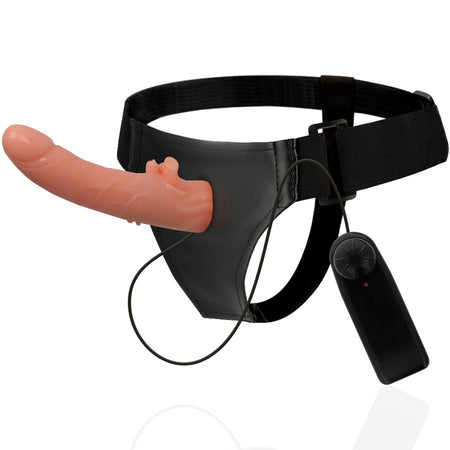 Dildo vibrante Strap-on HARNESS ATTRACTION HECTOR 20cm