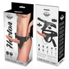 Dildo vibrante Strap-on HARNESS ATTRACTION HECTOR 20cm