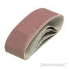 Nastri abrasivi 40 x 305 mm in ossido di alluminio per levigatrici offerta silverline freeshipping - Eternal Brico