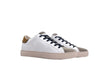 CRIME LONDON ESSENTIAL Sneaker uomo bianche e taupe
