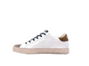 CRIME LONDON ESSENTIAL Sneaker uomo bianche e taupe