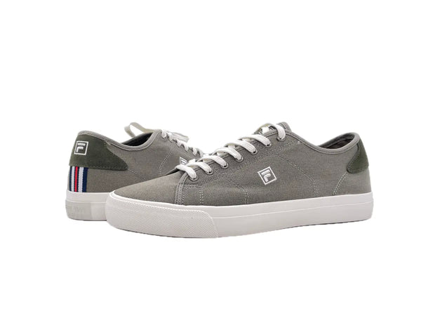 FILA Sneakers uomo in tessuto verde oliva
