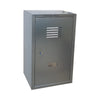 Cassetta gas H 75 x L 60 x P 30cm cassonetto contenitore zincato per contatore - schienale incluso
