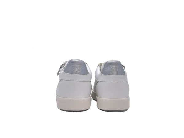 GEOX Sneaker Donna Blomie White Silver