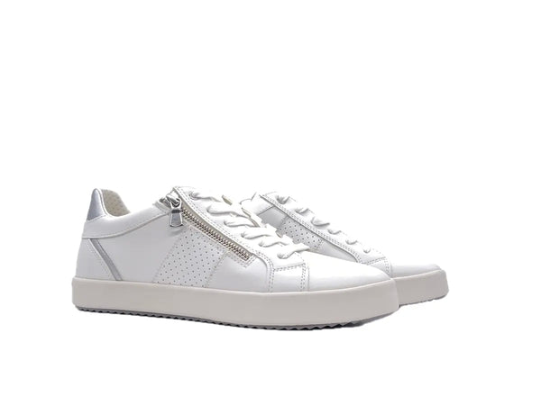 GEOX Sneakers Donna Blomie White Silver