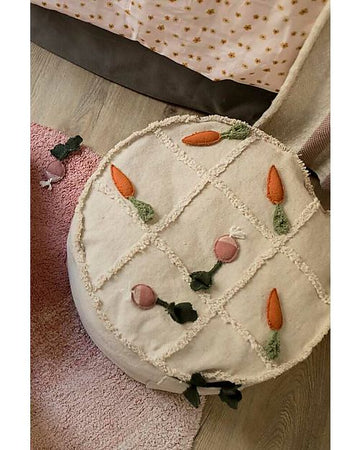 Pouf Tic-Tac-Toe - Oli&Carol - Cotone - (50x50x20 cm) Lorena Canals