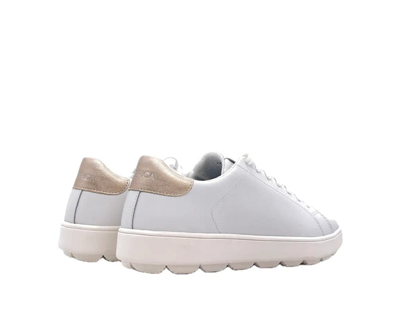 GEOX Sneakers Donna Spherica White Gold
