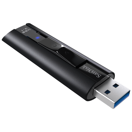 SanDisk Extreme Pro unit flash USB 256 GB USB tipo A 3.2 Gen 1 [3.1 Gen 1] Nero (SANDISK 256 GB SANDISK Extreme PRO USB3.1 [SDCZ880-256G-G46)
