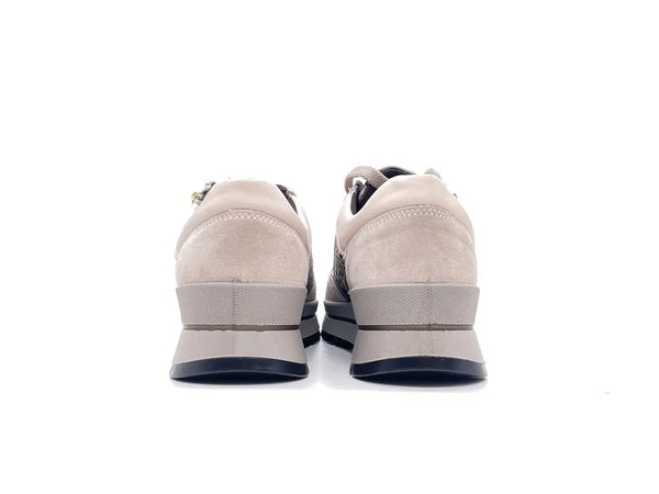 IGI &amp; CO Sneaker donna Scamosciato Animalier Visone