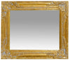 Biscottini Specchiera da appendere verticale/orizzontale L27xPR4xH32 cm finitura foglia oro anticato.