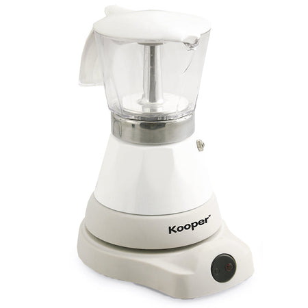 Caffettiera elettrica 4 Tazze colore Bianco