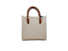 L'ATELIER DU SAC Borsa a mano donna RIVE GAUCHE BLANCHE Beige