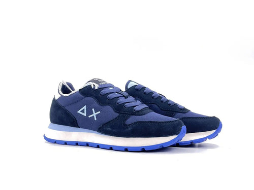 SUN 68 ALLY SOLID NYLON sneakers donna blu e prugna