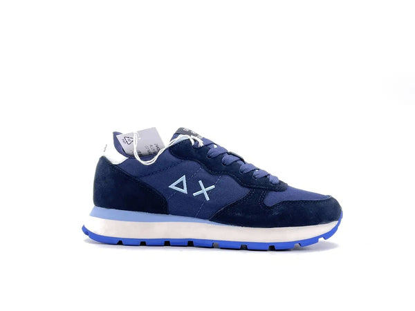 SUN 68 ALLY SOLID NYLON sneakers donna blu e prugna