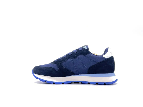 SUN 68 ALLY SOLID NYLON sneakers donna blu e prugna